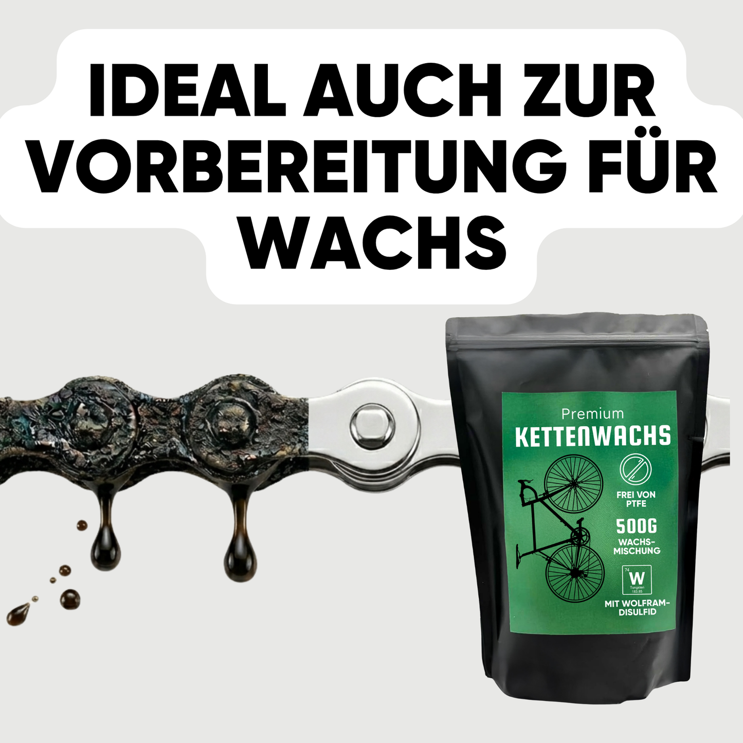 Kettenreiniger & Antriebsreiniger in Sprühflasche 1 Liter. Geeignet für alle Fahrradtypen