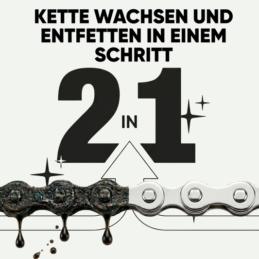 24SENDIT Fahrrad Kettenwachs - 500g Premium Chainwax
