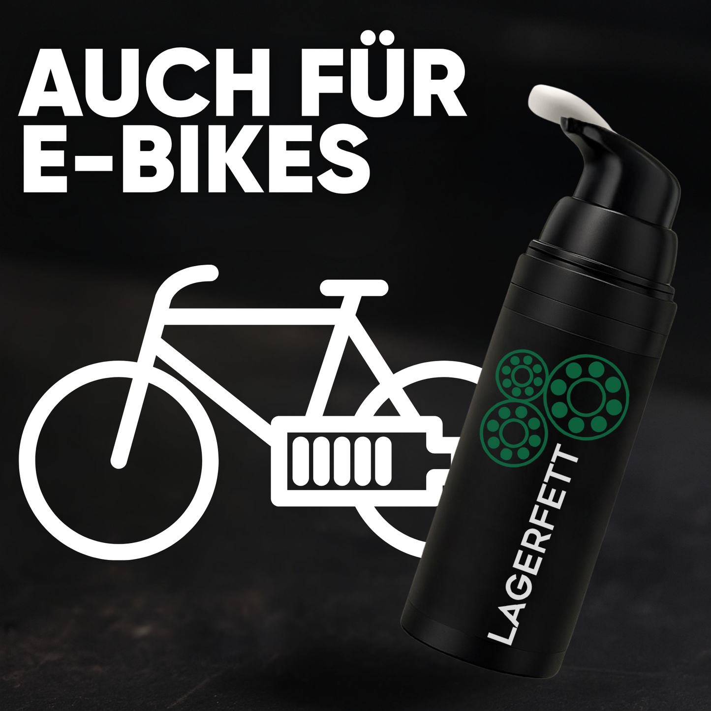 Hochleistungs-Lagerfett für Fahrräder & E-Bikes 50ml