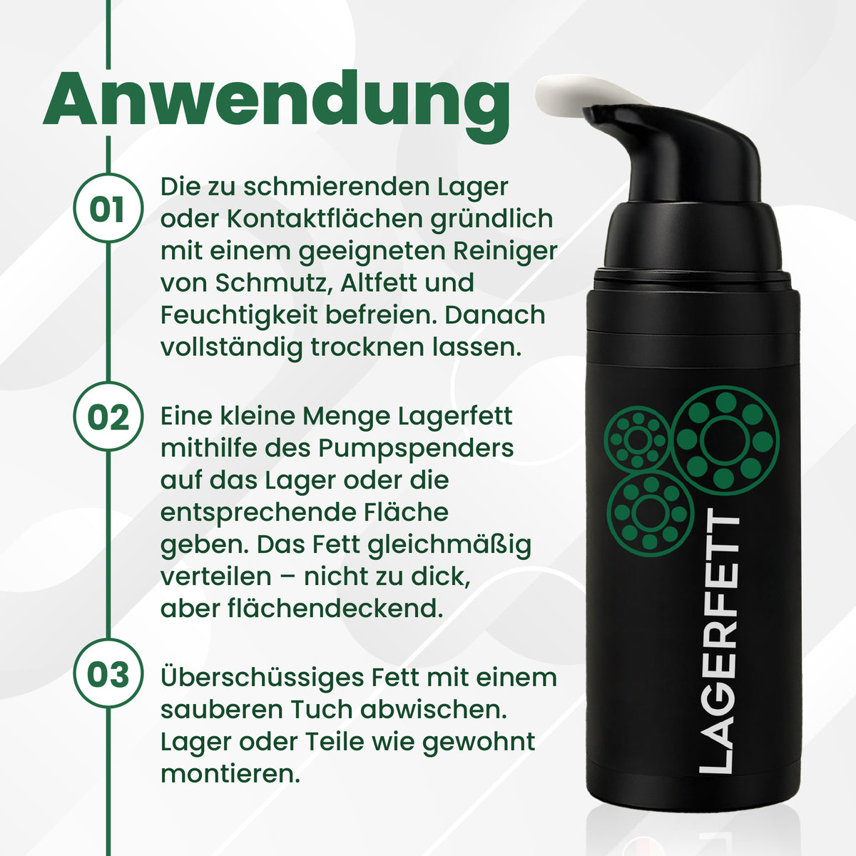 Lagerfett - Schmierung für Tretlager, Steuersatz und Antrieb