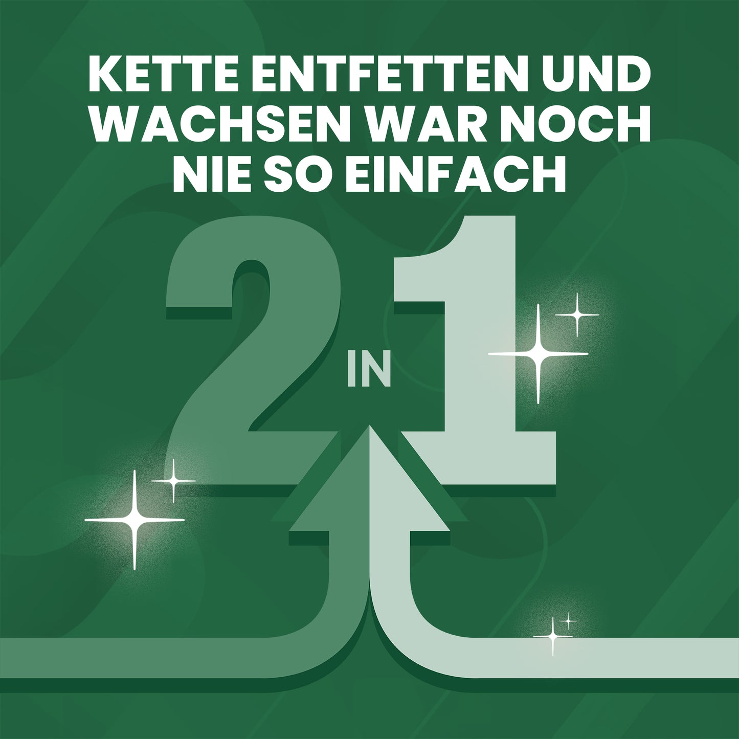 2in1 Kettenwachs Set - Heißwachsen & Entfetten