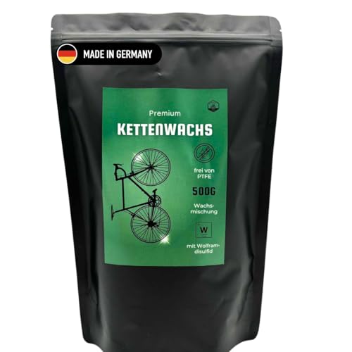 24SENDIT Kettenwachs zum Heißwachsen, Wachsschmiermittel für die praktische Anwendung im Kochbeutel oder Wachstopf