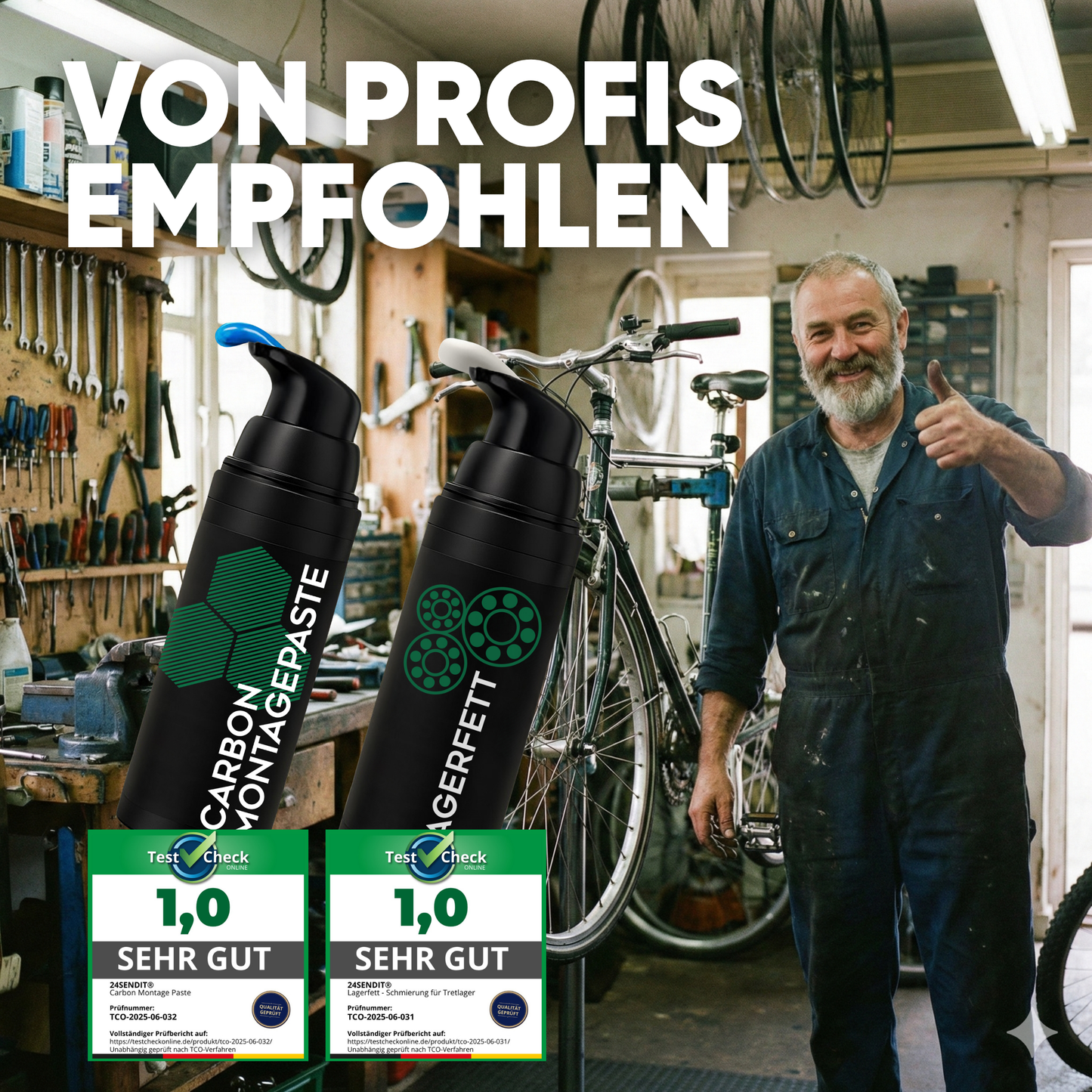 Carbonpaste & Lagerfett Set – Ideal für Montage & Wartung