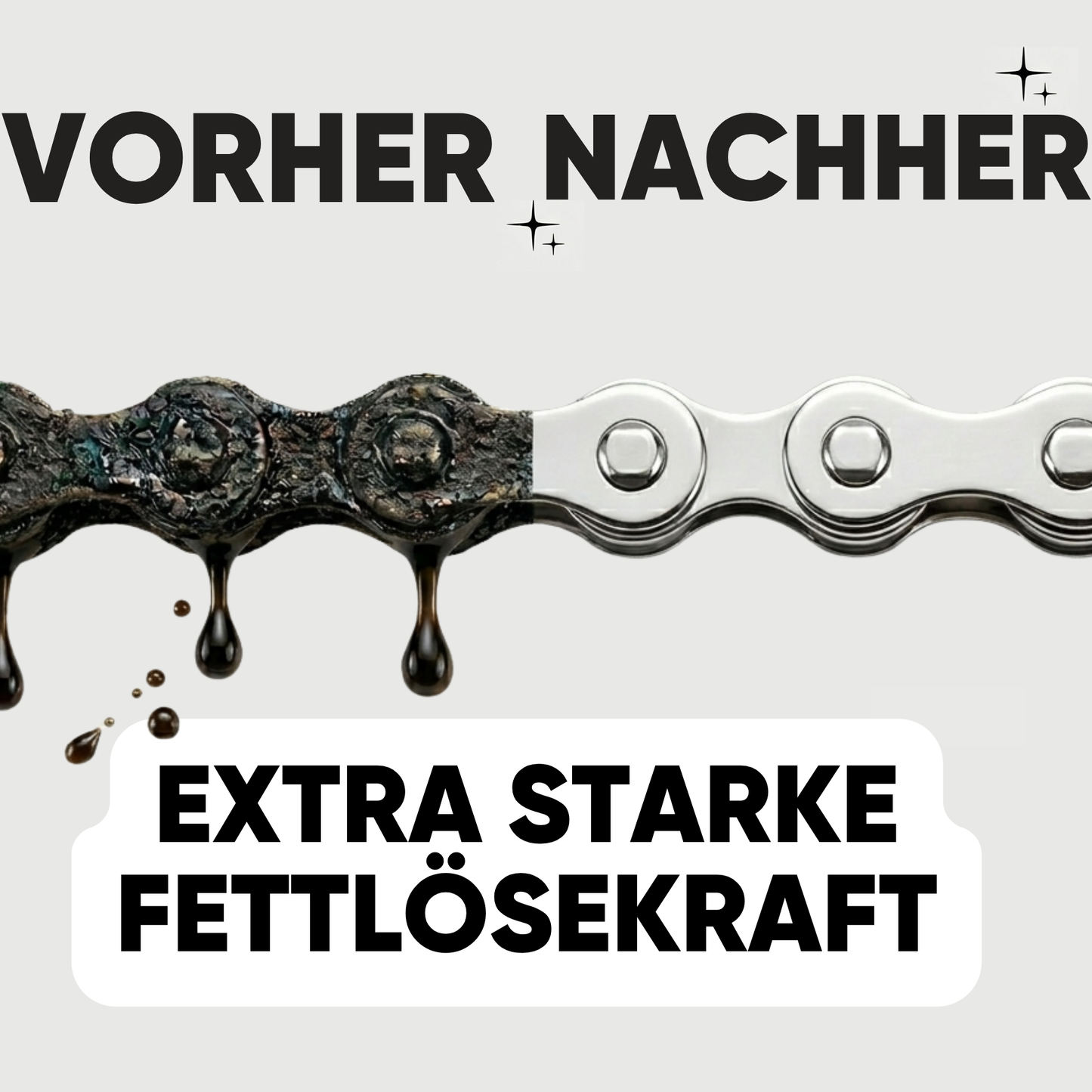 Kettenreiniger & Antriebsreiniger in Sprühflasche 1 Liter. Geeignet für alle Fahrradtypen