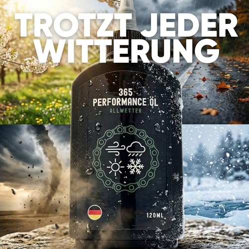 24SENDIT Allwetter Fahrrad Kettenöl, 120 ml, ergiebiges Schmiermittel für Rennrad, Gravel, MTB, E-Bike und Cityrad - inkl. präziser Dosierspitze für sauberes Auftragen