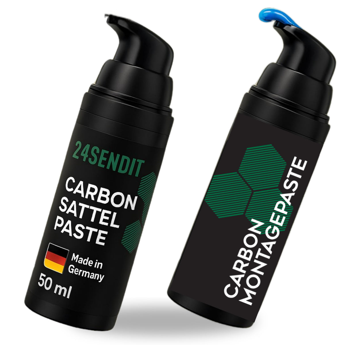 Carbonpaste & Lagerfett Set – Ideal für Montage & Wartung. Stoppt Knacken – garantiert Schmierung & Schutz. Für Fahrrad & E-Bike