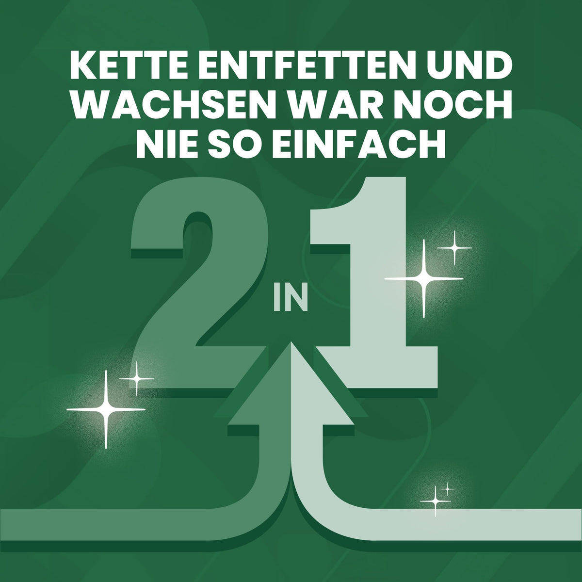 2 in 1 Fahrradkettenwachs Set - Heißwachsen &amp; gleichzeitig Entfetten