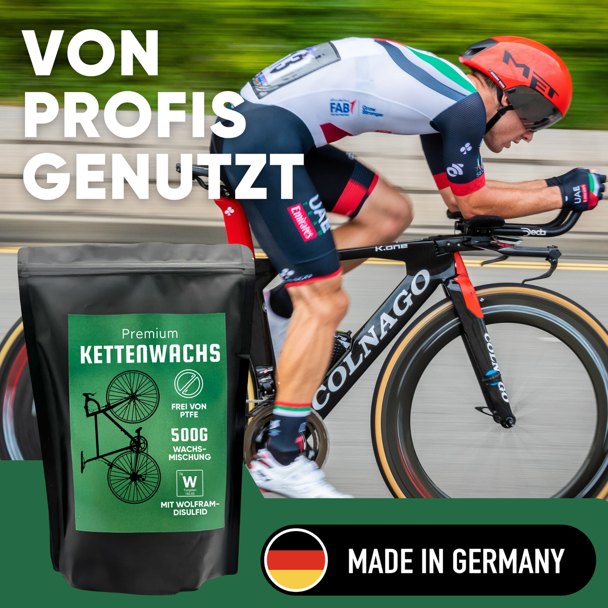 Kettenwachs zum Heißwachsen - 500g